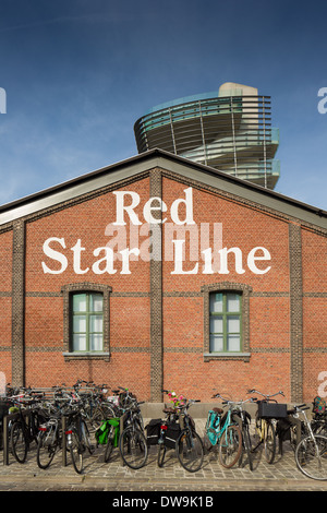 Belgium, Antwerpen - Red star line museum Stock Photo