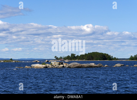 archipelago near söderhamn, gävleborgs län, hälsingland, gulf of bothnia, sweden Stock Photo