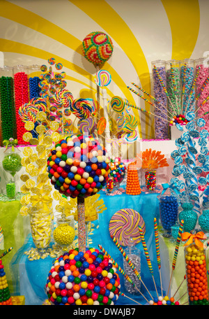 Candy Shop Display Stock Photo Alamy