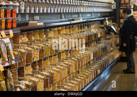 Dried bulk food in store Stock Photo - Alamy