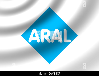 Aral logo symbol icon flag emblem Stock Photo