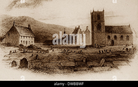 Haworth in 1857 Stock Photo