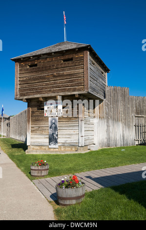 The Fort Museum, Fort Macleod, Alberta Canada Stock Photo