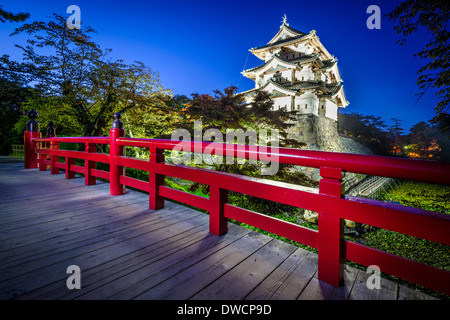 Hirosaki, Japan at Hirosaki Castle which dates from 1611. Stock Photo