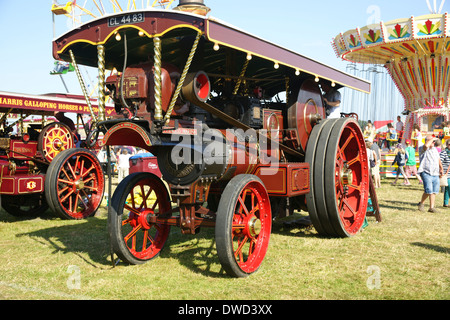 Princess Marina CL4483 Burrell and sons of Thetford 6 NHP Showman's Engine. No 3847. Built 1920. Reg No: CL 4483 Stock Photo