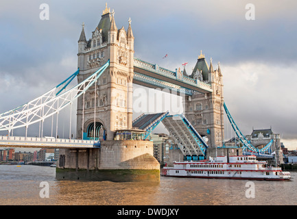 Tower Bridge in London, England Stock Photo