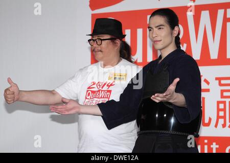 Taipei, China. 5th Mar, 2014. Jam Hsiao attends public activity in Taipei, China on Wednesday March 5, 2014. Credit:  TopPhoto/Alamy Live News Stock Photo