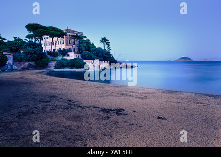 Frugoso beach near Cavo, Elba Island, Italy Stock Photo