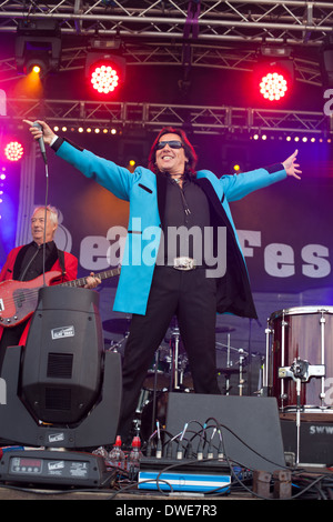 Showaddywaddy live at Berkofest 2013, Berkhamsted, Hertfordshire Stock Photo