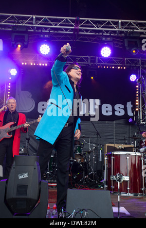 Showaddywaddy live at Berkofest 2013, Berkhamsted, Hertfordshire Stock Photo