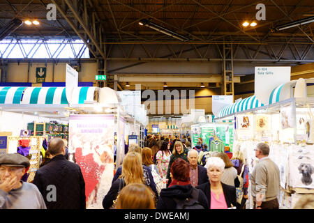 Birmingham, UK. 6th March 2014. Crufts 2014 dog show in NEC national exhibition centre Birmingham UK England day one of the  premier dog show and competition. Credit:  Paul Thompson Live News /Alamy Live News Stock Photo