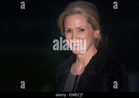 London, UK. 6th March 2014. . ??? arrives at number 10 Downing street for the Women of the World reception. Credit:  Paul Davey/Alamy Live News Stock Photo