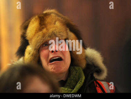 Takotna, AK, USA. 6th Mar, 2014. BOB HALLINEN / Anchorage Daily News ...