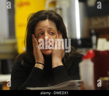 Takotna, AK, USA. 6th Mar, 2014. BOB HALLINEN / Anchorage Daily News ...