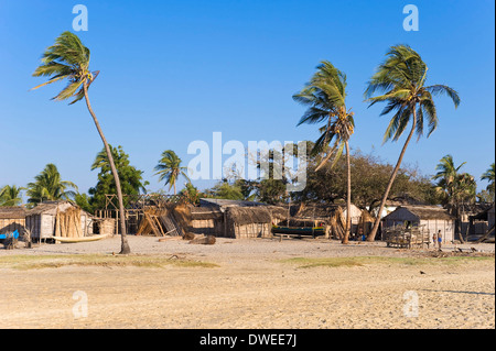 Fishing village, Morondava Stock Photo