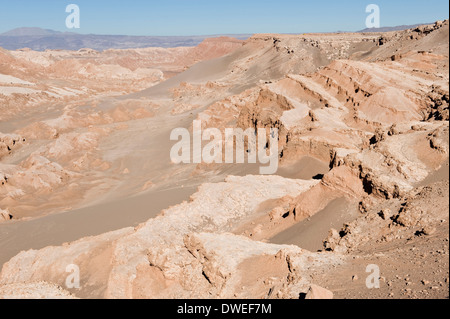 Valle de la luna, Atacama desert Stock Photo