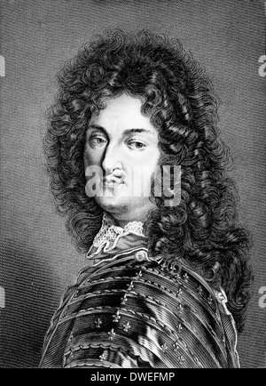 Louis XIV (1638-1715), King of France 1643-1715, Portrait Stock Photo