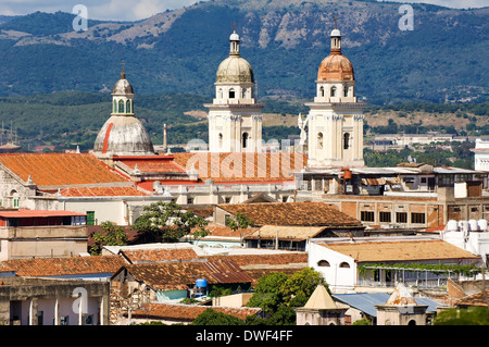 Cathedral Nuestra Senora de la Asuncion, Santiago de Cuba Stock Photo