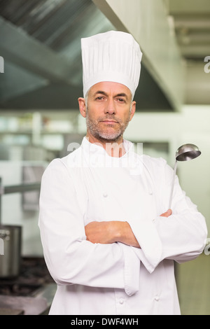 Confident chef looking at the camera Stock Photo