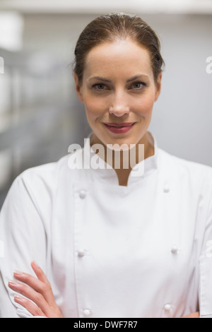 Happy chef smiling at camera Stock Photo