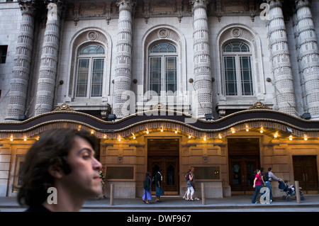 Lyceum Theater in Midtown West and Theater District. 149 West 45th Street between 6th Ave and 7th Ave Telephone 212-239-6200. Stock Photo