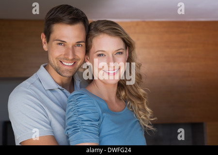 Portrait of a loving young couple Stock Photo