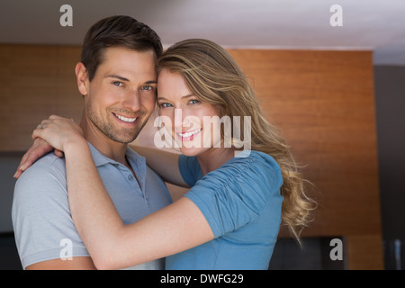 Portrait of a loving young couple Stock Photo