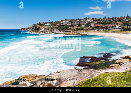 Bronte Beach round the corner from Bondi Beach in Sydney Australia Stock Photo