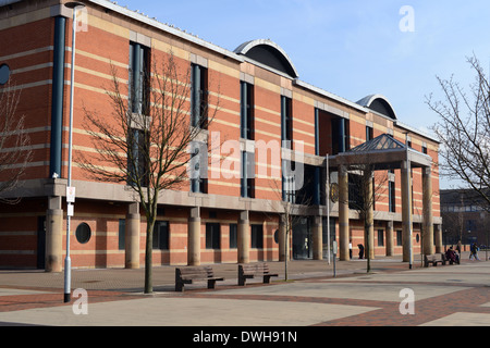 Middlesbrough Combined Law Court, Cleveland, UK Stock Photo