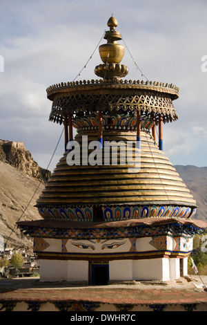 The Kumbum Stupa at Gyantse in the Tibet Autonomous Region