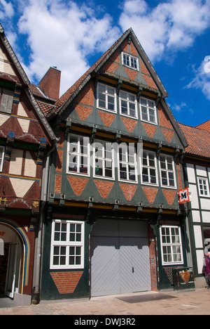 Timber-framed house, Celle Stock Photo