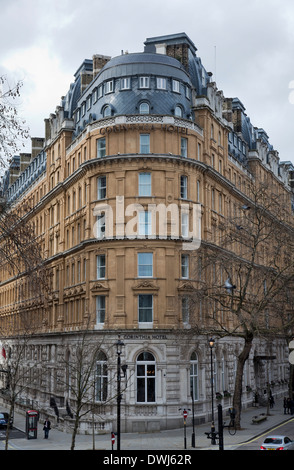 Corinthia Hotel on Corner of Northumberland Ave and Whitehall Place - London UK Stock Photo