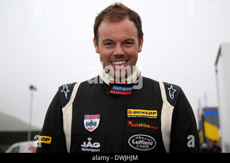 British Touring Car driver Paul O'Neill of team GoMobileUK.com who drives a  Chevrolet Cruze Stock Photo - Alamy