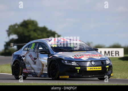 Warren Scott (GBR) Team BMR Restart SEAT Leon Stock Photo - Alamy