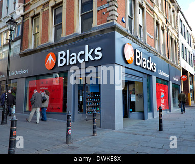 Blacks outdoor retailer Nottingham England UK Stock Photo