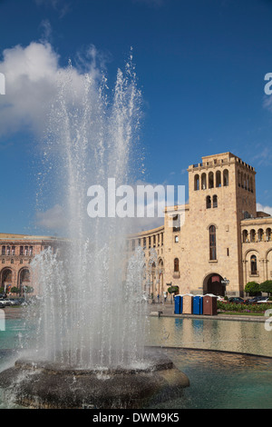 Republic Square, Yerevan, Armenia, Central Asia, Asia