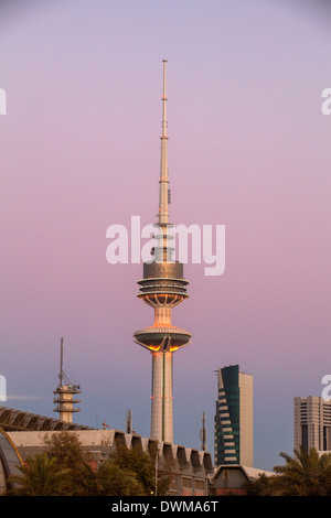 Liberation Tower, Kuwait City, Kuwait, Middle East Stock Photo