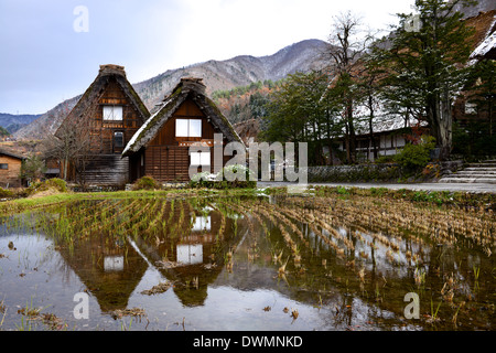 Shirakawago Gassho Zukuri Minkaen Stock Photo