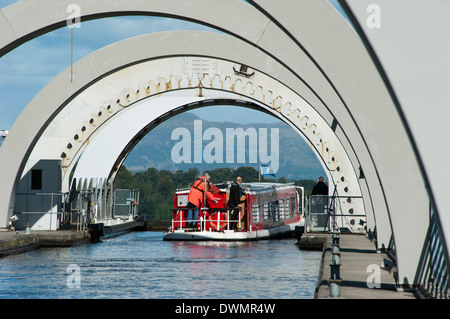 Falkirk Wheel, Bonnybridge Stock Photo