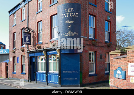 The Fat Cat pub, Kelham Island, Sheffield, South Yorkshire, England, UK. Stock Photo