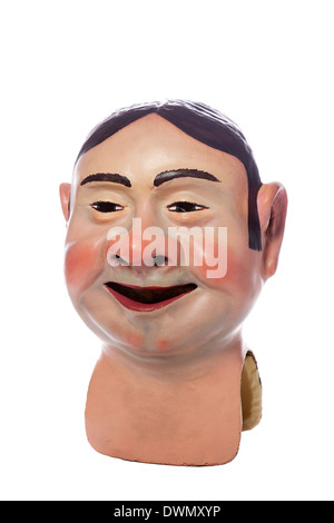 Capgrossos (big head) head of a dummy used in festivals of Catalonia, Spain Stock Photo