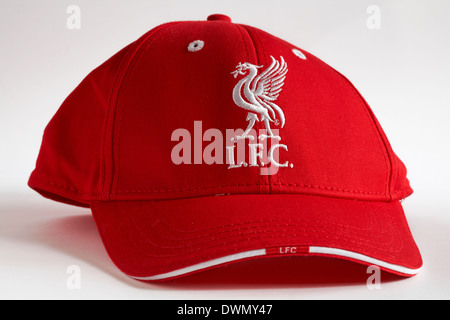 Liverpool Football Club baseball cap isolated on white background Stock Photo