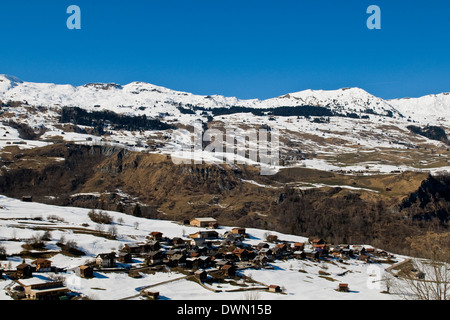 Switzerland, Canton Grisons, surrounding of Vals Stock Photo