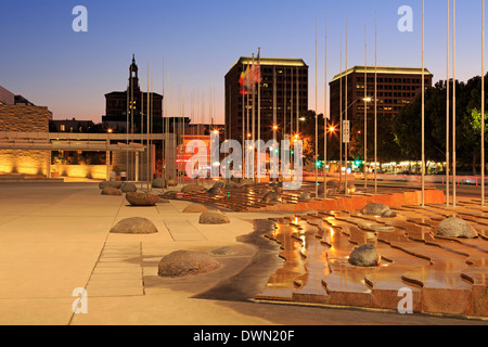 San Jose City Hall Plaza, California, USA Stock Photo