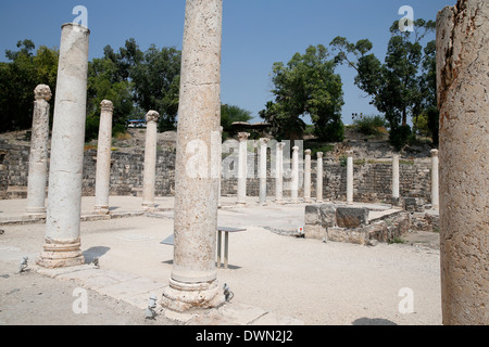 Roman-Byzantine city of Scythopolis in Beth Shean National Park, Israel, Middle East Stock Photo