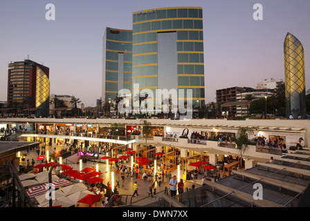 The Larcomar shopping center in the Miraflores district of Lima, Peru Stock Photo