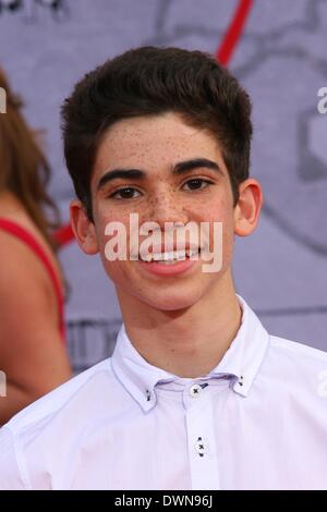 Los Angeles, California, USA. 11th Mar, 2014. Cameron Boyce    attends  Disney's ''Muppets Most Wanted'' - Los Angeles Premiere at The El Capitan Theatre on March 11th, 2014 in Hollywood, California,USA.(Credit Image: © TLeopold/Globe Photos/ZUMAPRESS.com) Stock Photo