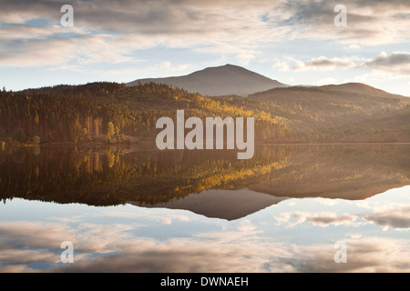 Loch Garry in the Scottish Highlands, Scotland, United Kingdom, Europe Stock Photo
