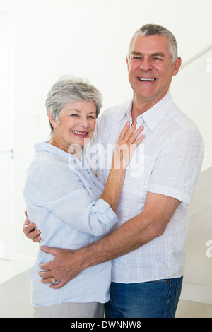 Happy senior couple dancing together Stock Photo