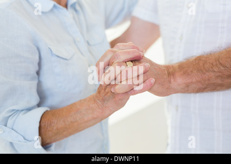 Senior couple dancing together Stock Photo